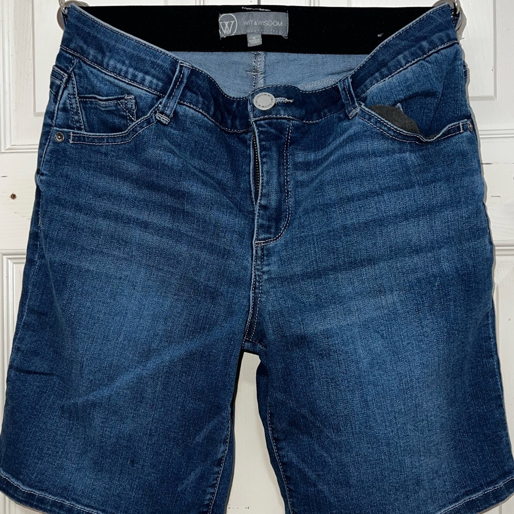 Wit & Wisdom Men's Dark Blue Jean Shorts